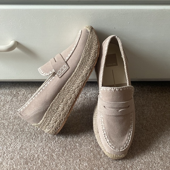 Dolce Vita Tan Slip-On Loafers - Picture 2 of 12